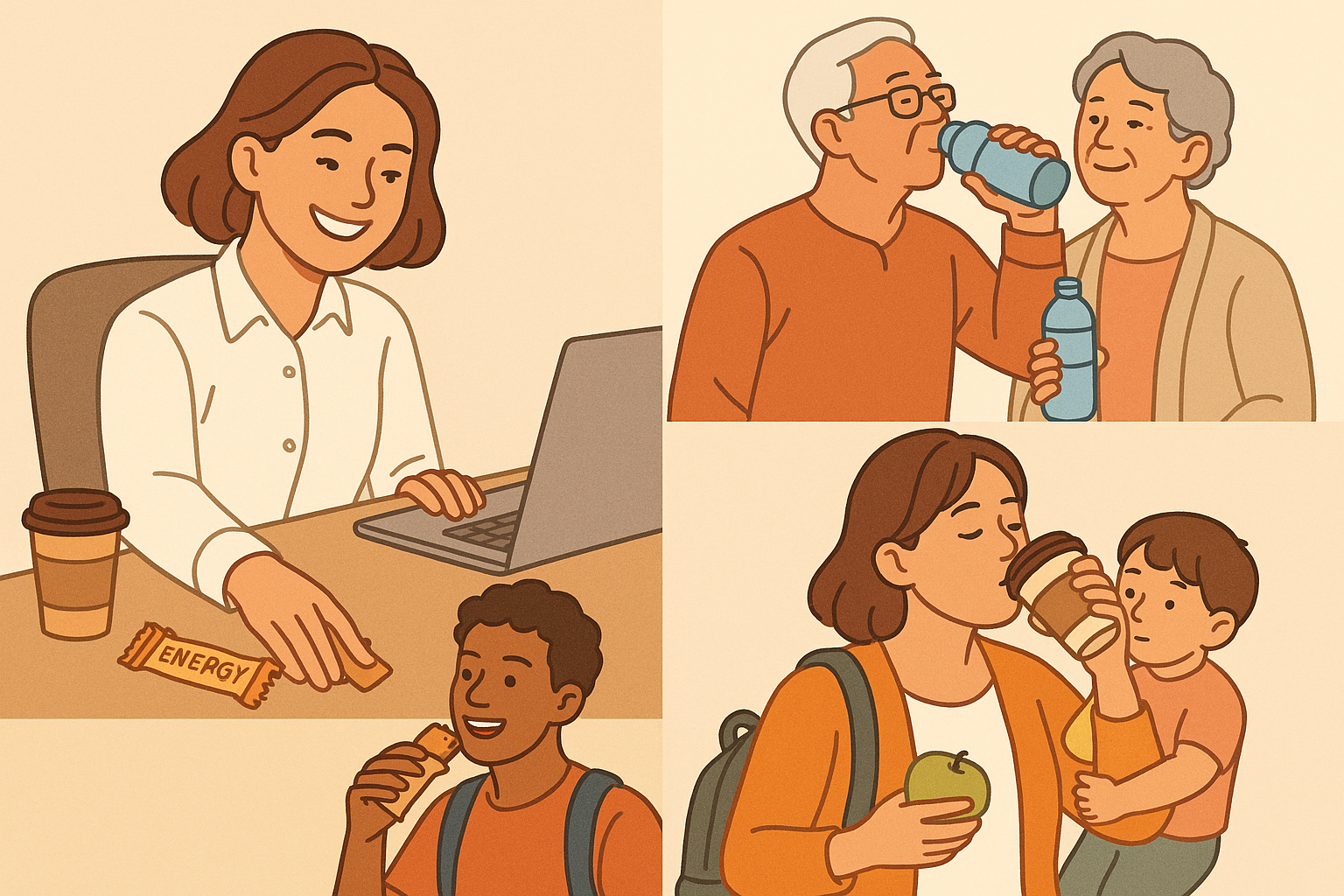 Quick healthy replenishment