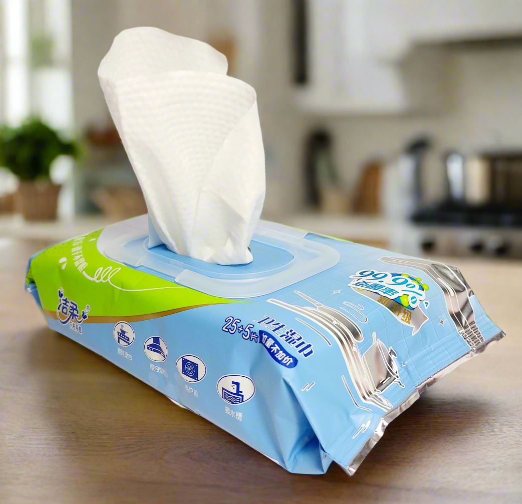 C&S Kitchen Wet Wipes - 30 sheets