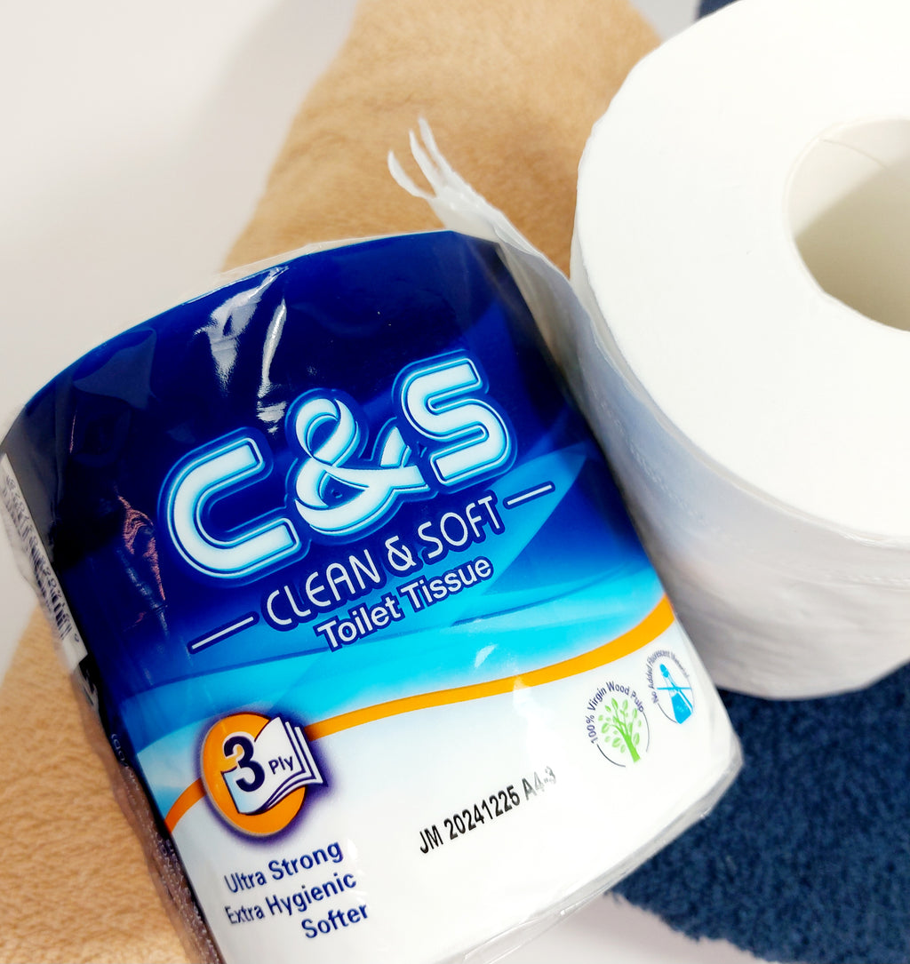 C&S Toilet Paper - 3 Ply, 10 rolls