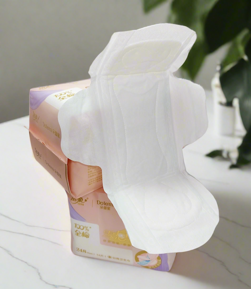 C&S Do'le'mi Sanitary Pads - Regular Absorbency Comfort Thin Breathable 248mm - 14 pieces