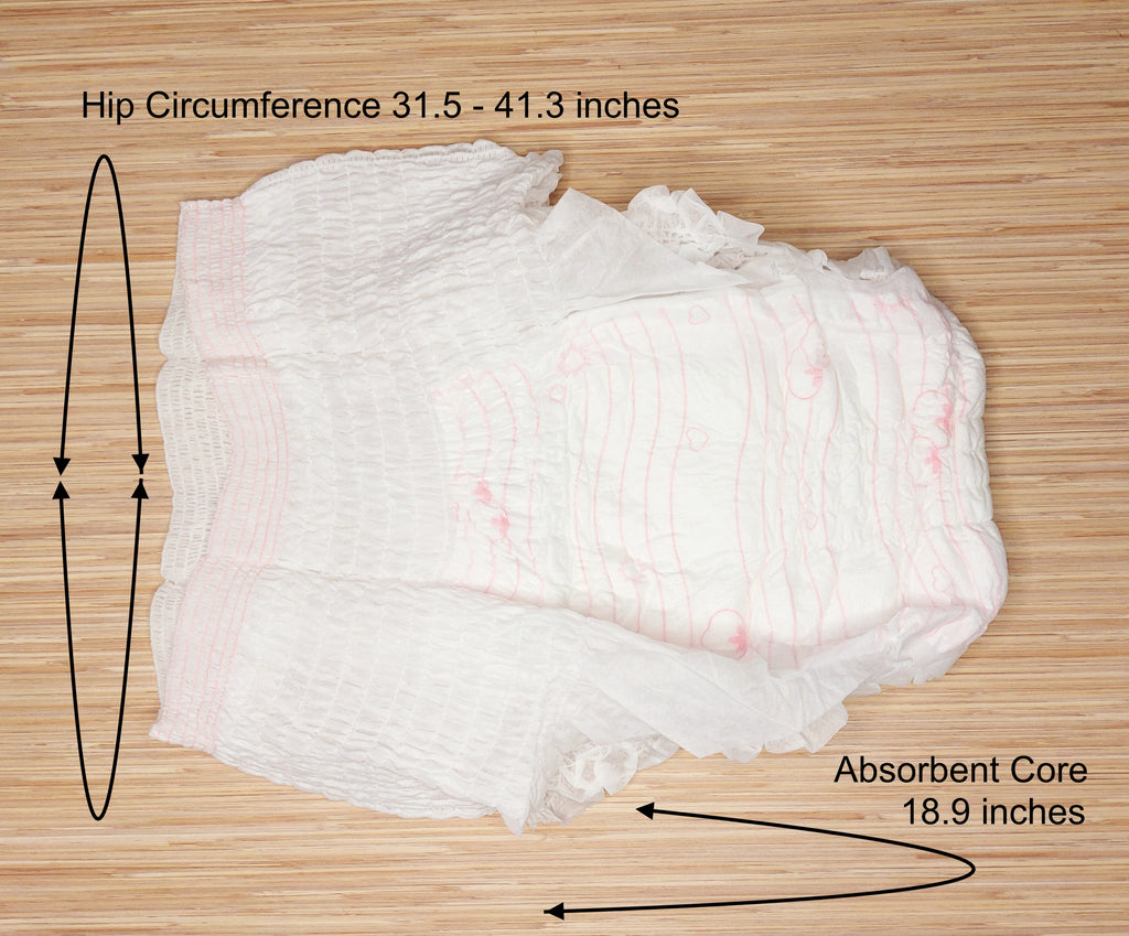 C&S Do'le'mi Period Pants - Heavy Absorbency Max Protection Breathable Size M/L - Pack of 2