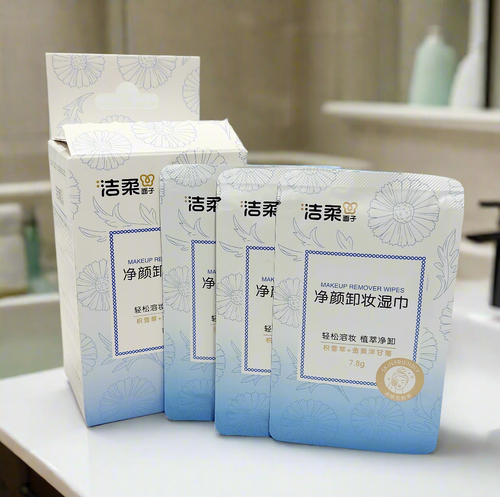 洁柔净颜卸妆湿巾 - 10 片
