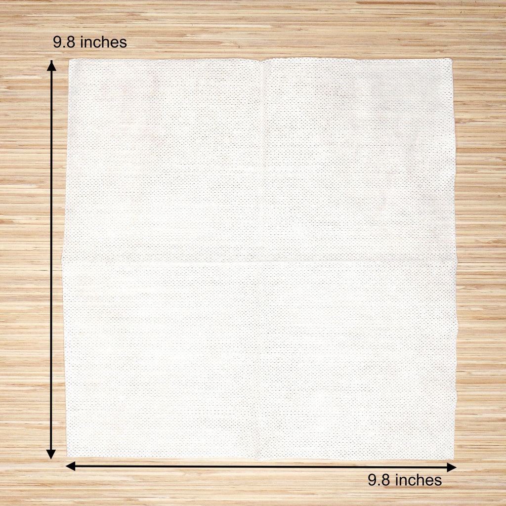 C&S Disposable Kitchen Cotton Towels - 40 sheets