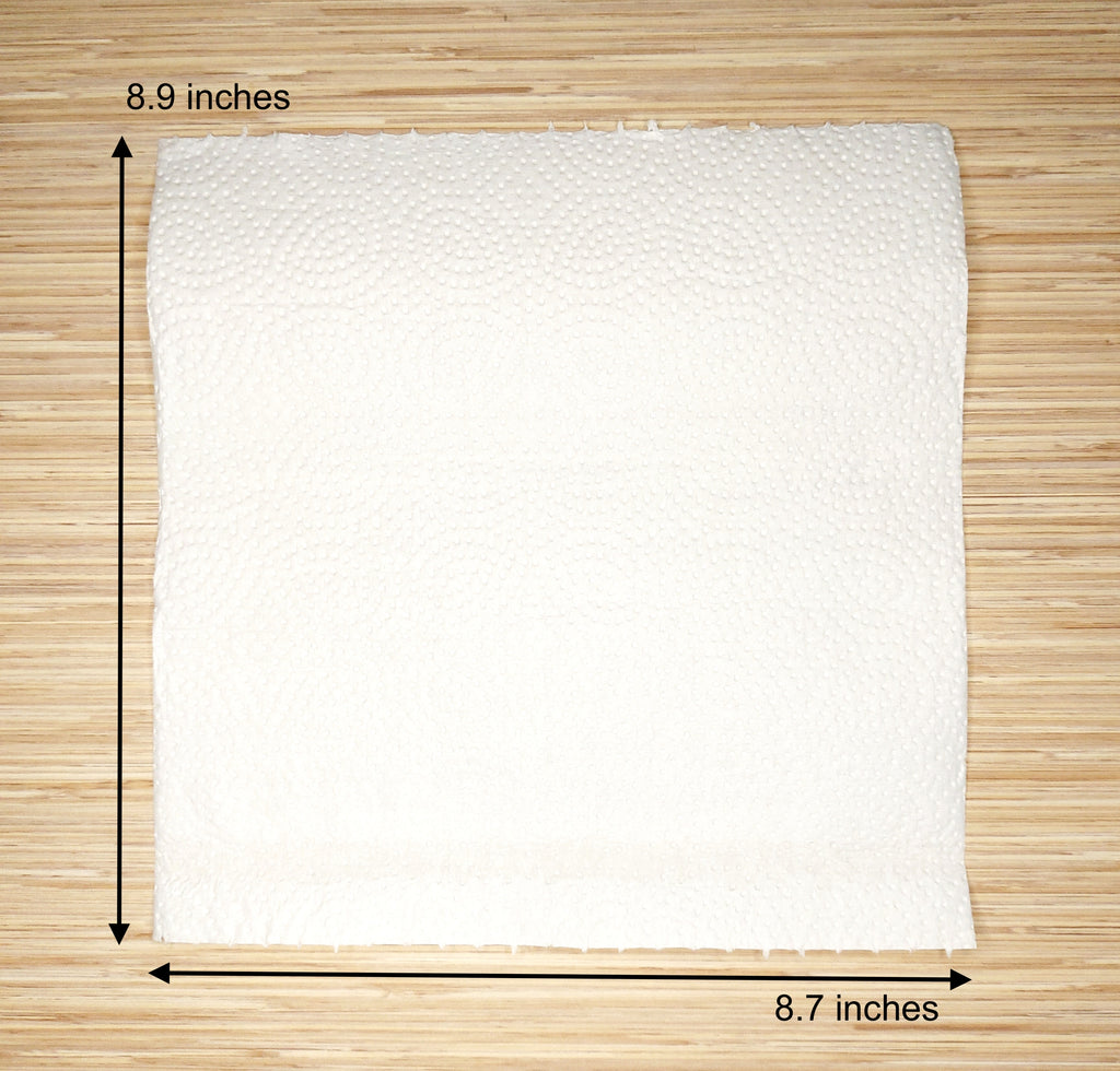 C&S 2-Ply Kitchen Paper Towels - 2 rolls, 75 sheets