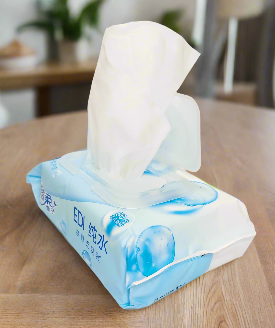 C&S Pure Water Hygiene Wet Wipes - 80 sheets