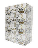 C&S Wettable Facial Tissues - 3 ply 106 sheets
