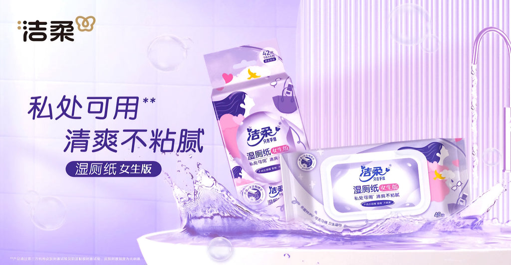 C&S Mini Feminine Moist Toilet Tissues - 7 sheets/bag, 6 bags/pack