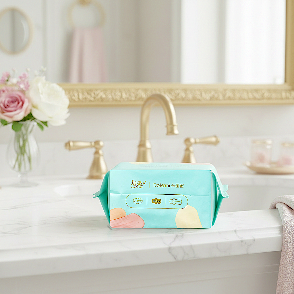 C&S Do'le'mi Sanitary Pads - High Absorbency Comfort Breathable 290mm - 12 pieces