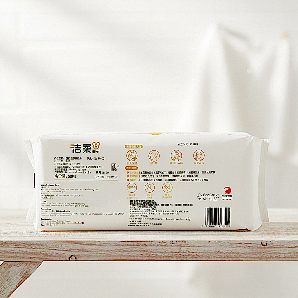 C&S Facial Cleansing Towel - Cellulose Fiber - 80 sheets