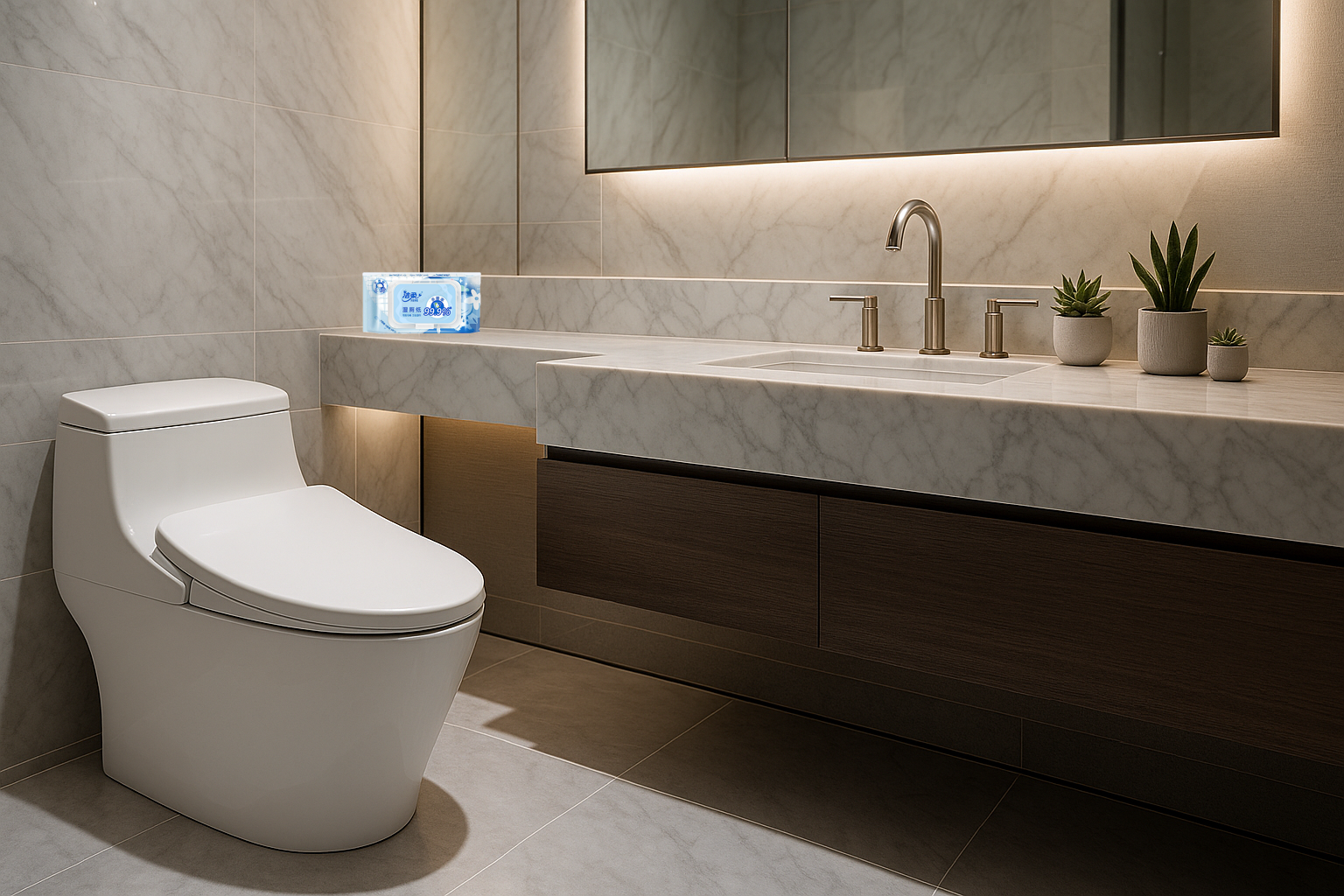 C&S Moist Toilet Tissues -  80 sheets