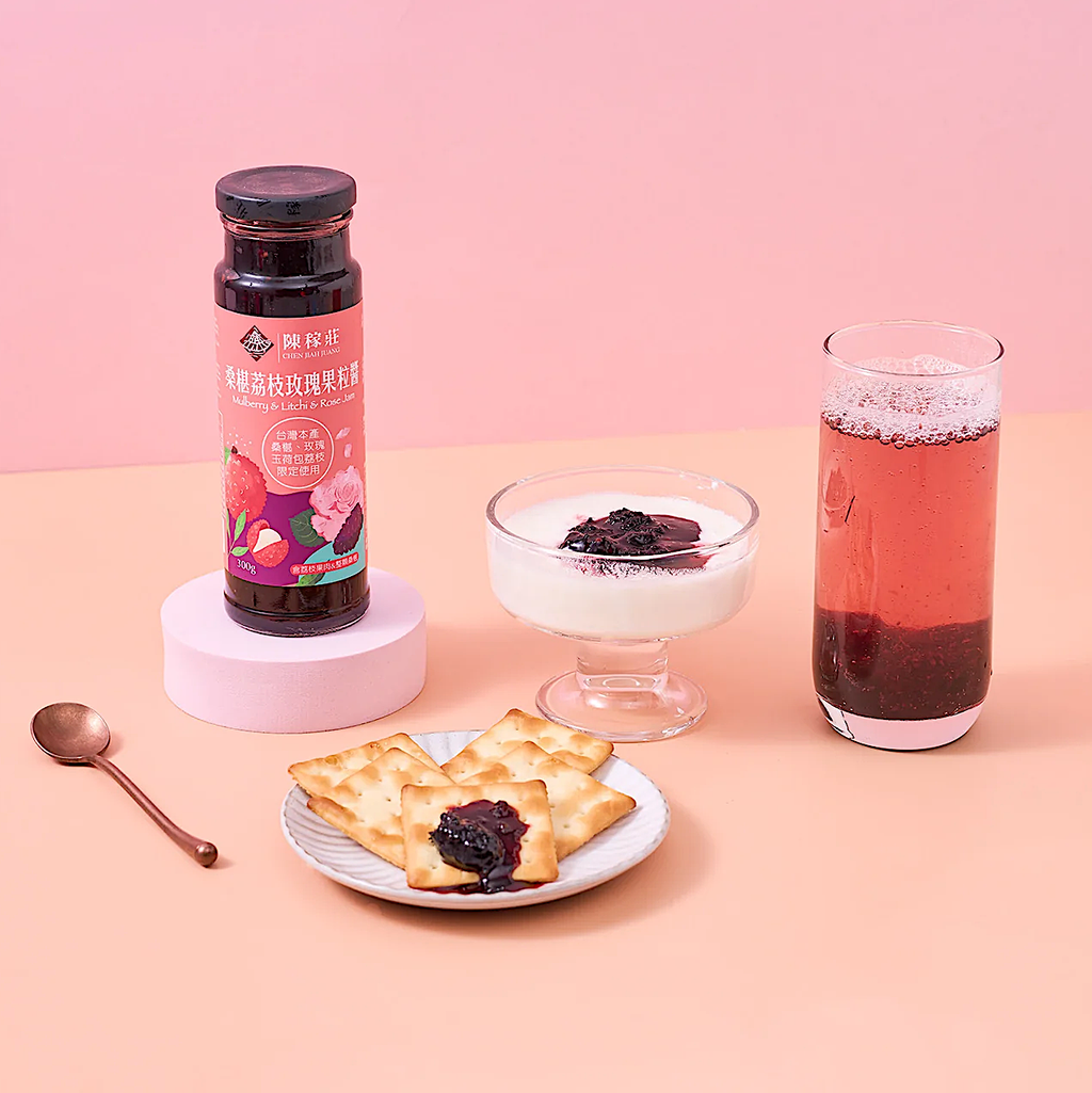 ChenJiahJuang Mulberry Litchi Rose Jam