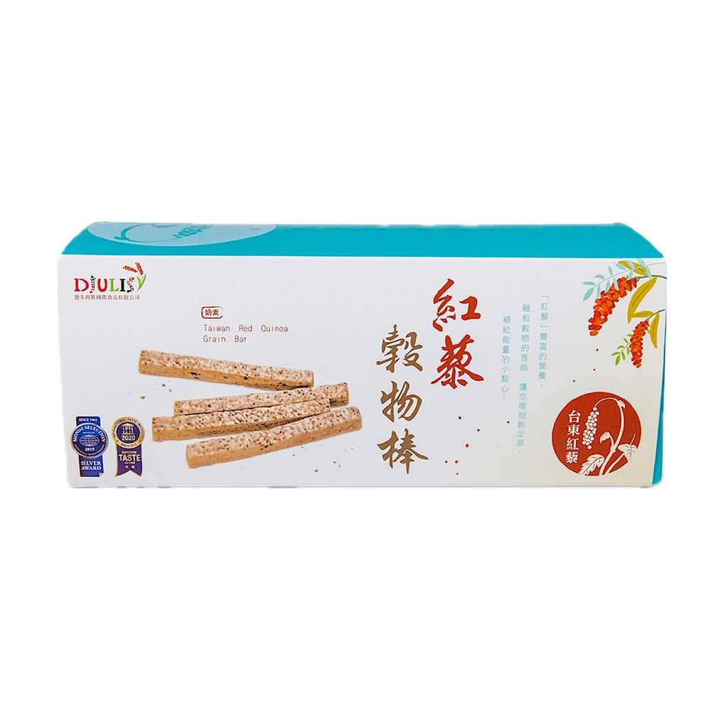 Djulis Taiwan Red Quinoa Grain Bar