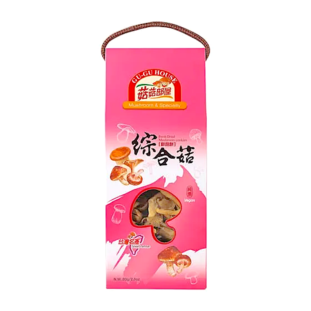 GuGuHouse Fresh Dried Mushroom Cookies (Mixed Flavors)