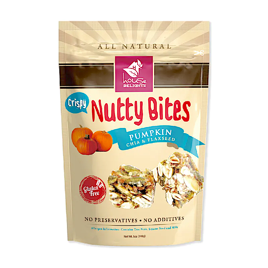 House Delights Crispy Nutty Bites - Pumpkin, Chia, Flaxseed