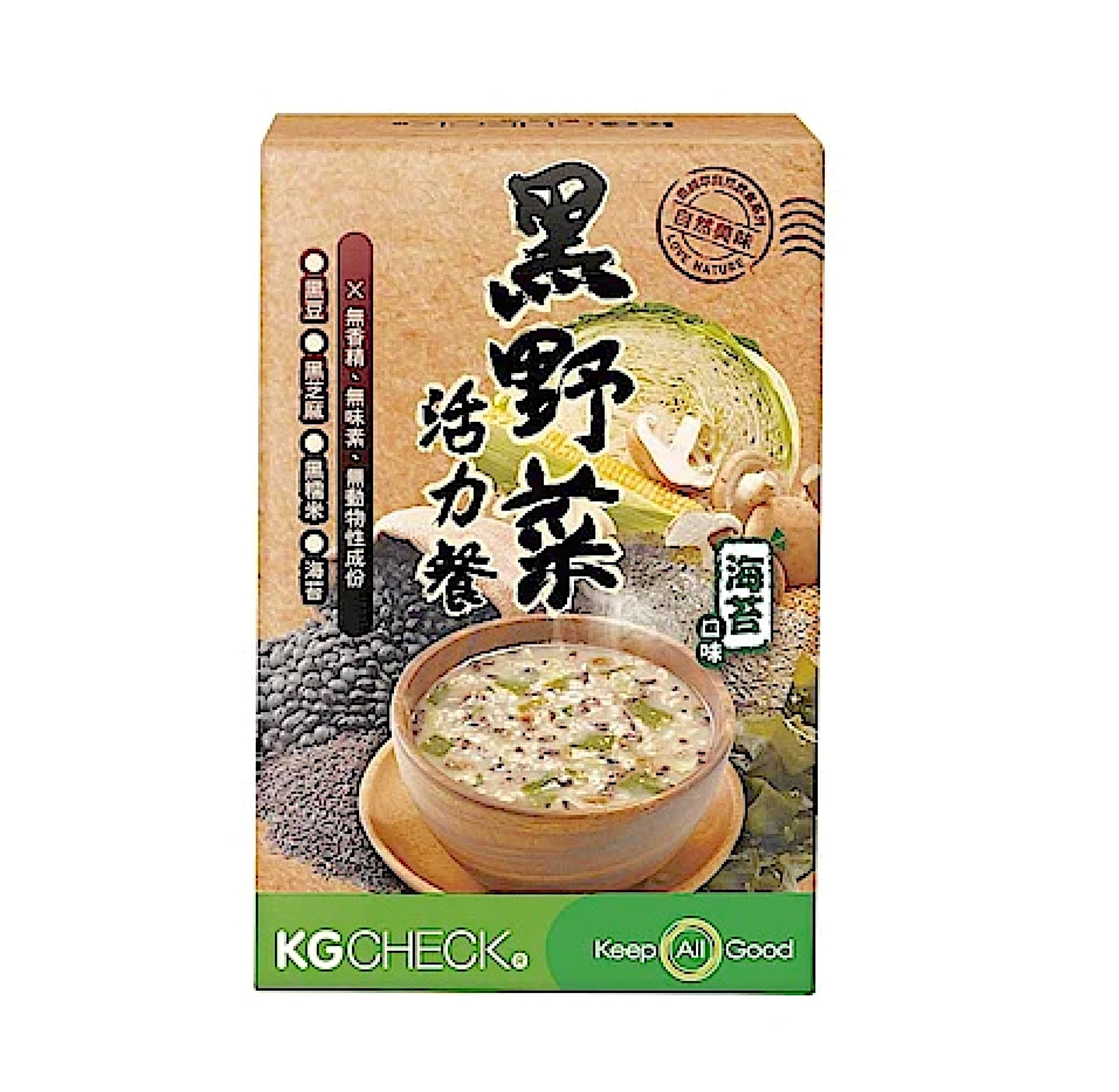 KGCheck Black Veggie Oatmeal