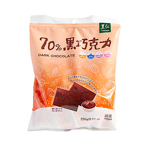 Leezen 70% Cocoa Drak Chocolate