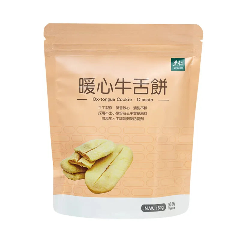 里仁暖心牛舌餅