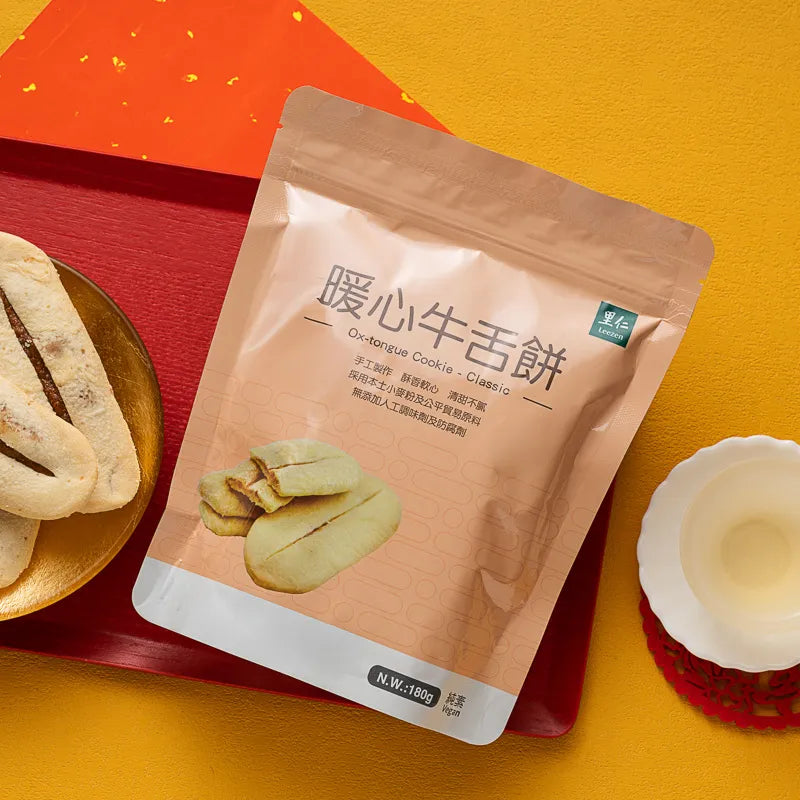 里仁暖心牛舌餅