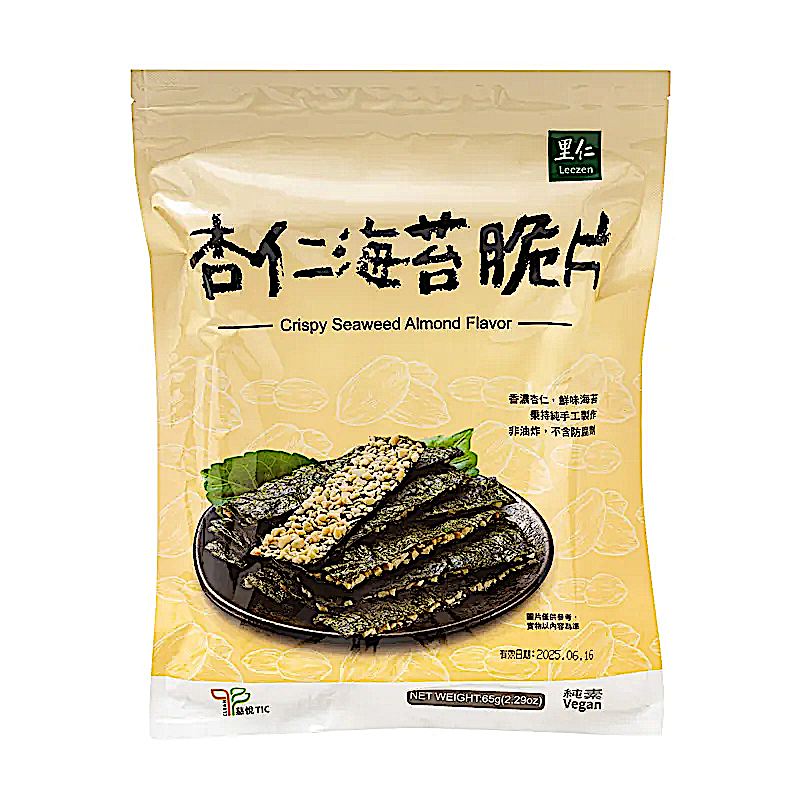 Leezen Crispy Seaweed Almond Flavor