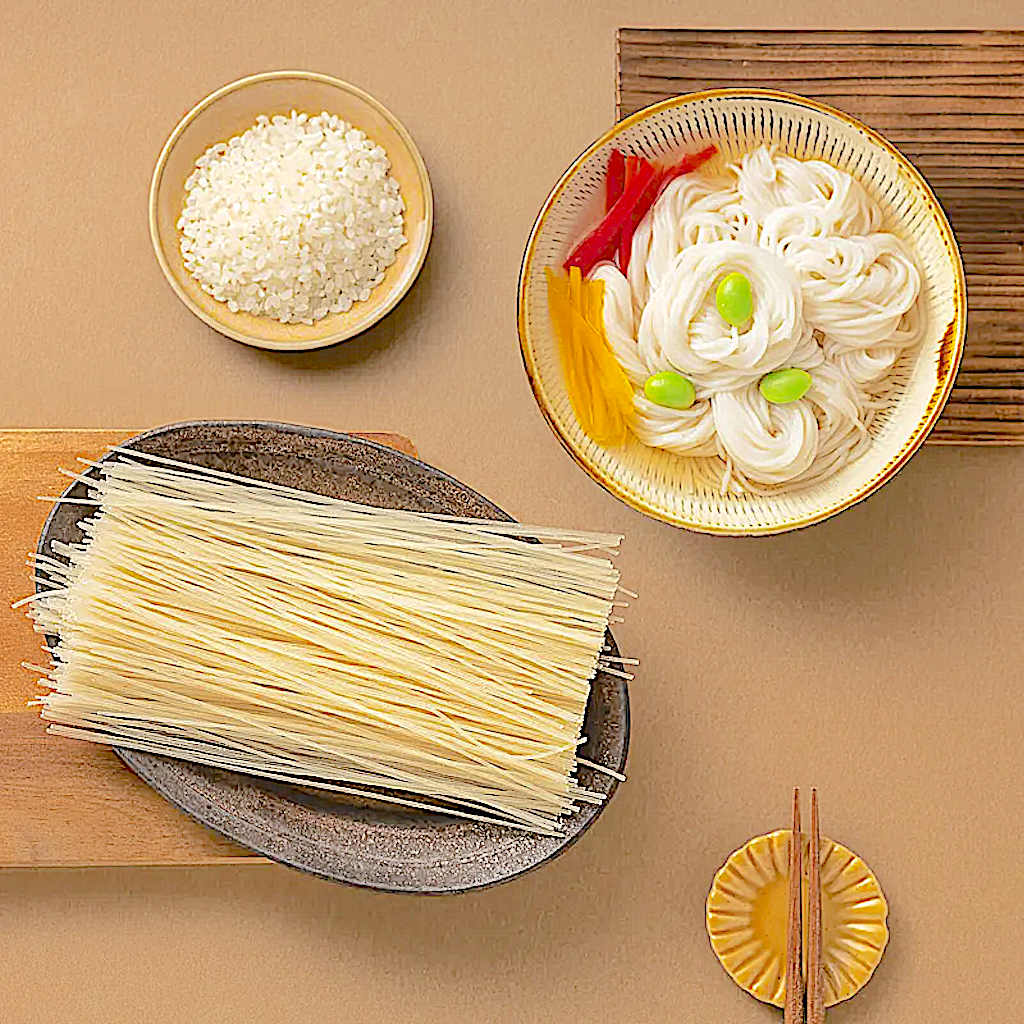 Leezen Organic White Rice Thin Noodles