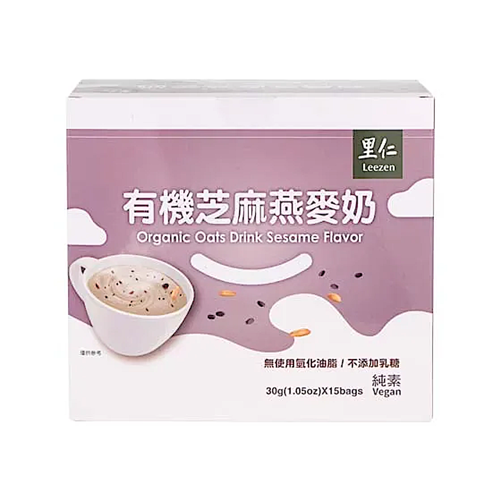Leezen Organic Oats Drink Sesame Flavor