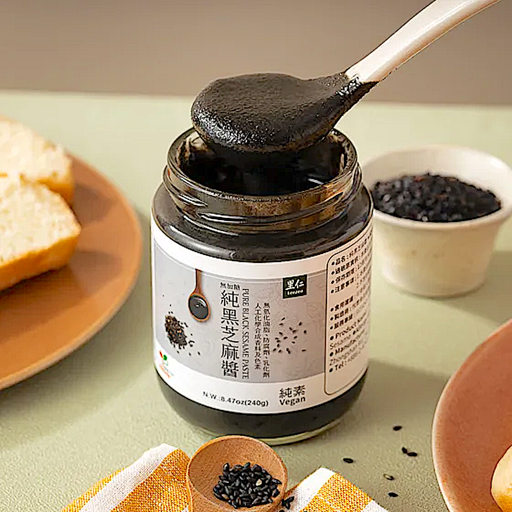 Leezen Pure Black Sesame Paste (unsweetened)