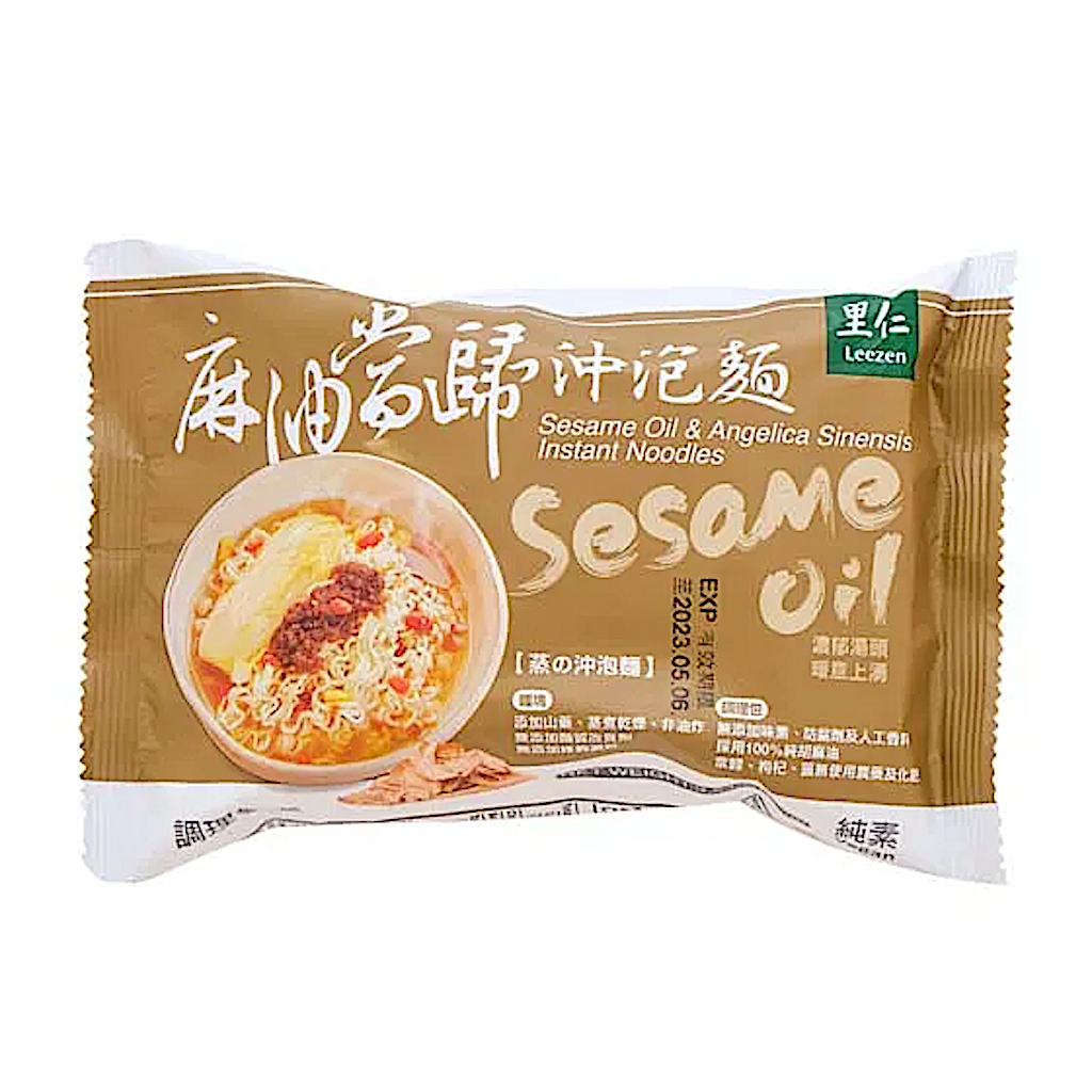 Leezen Sesame Oil & Angelica Sinensis Instant Noodles
