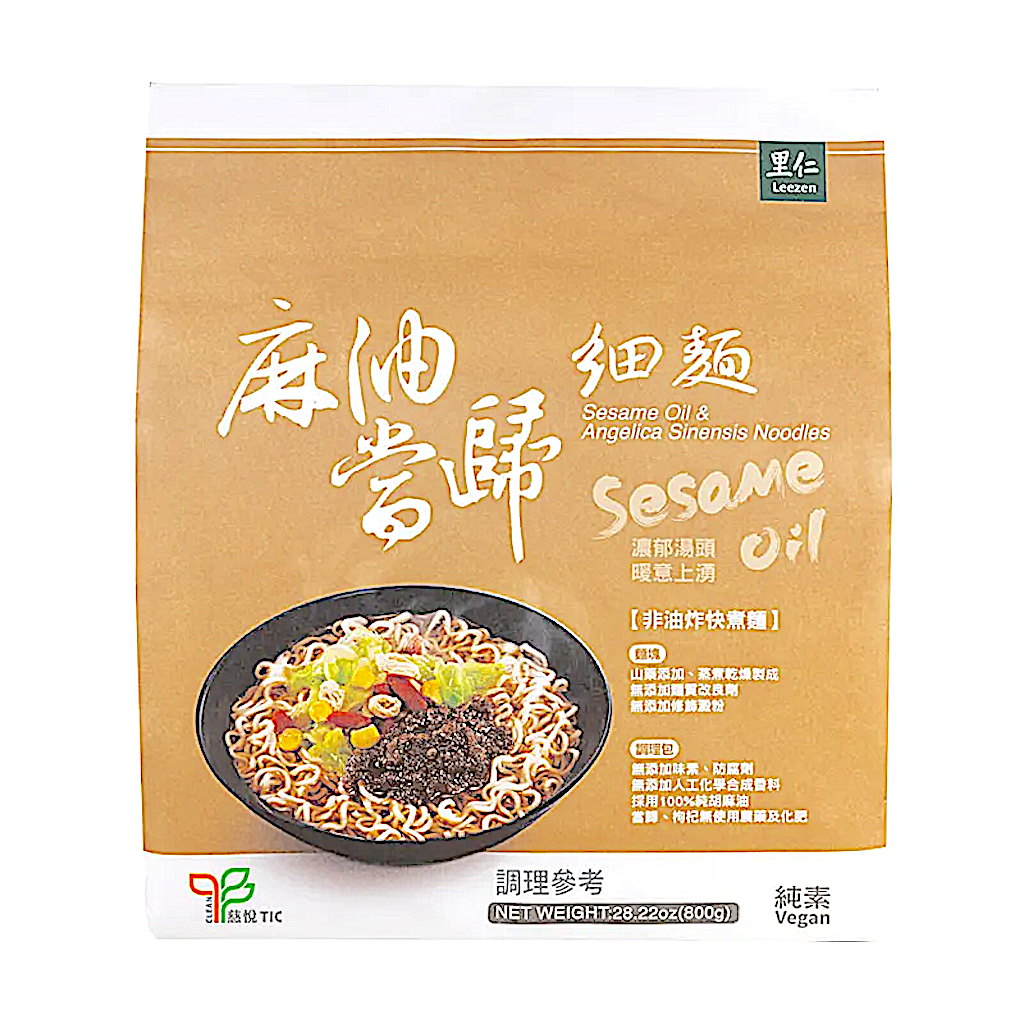 Leezen Sesame Oil Angelica Sinensis Noodles