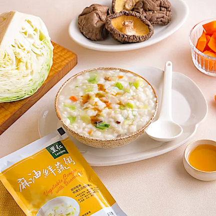 里仁麻油鮮蔬粥