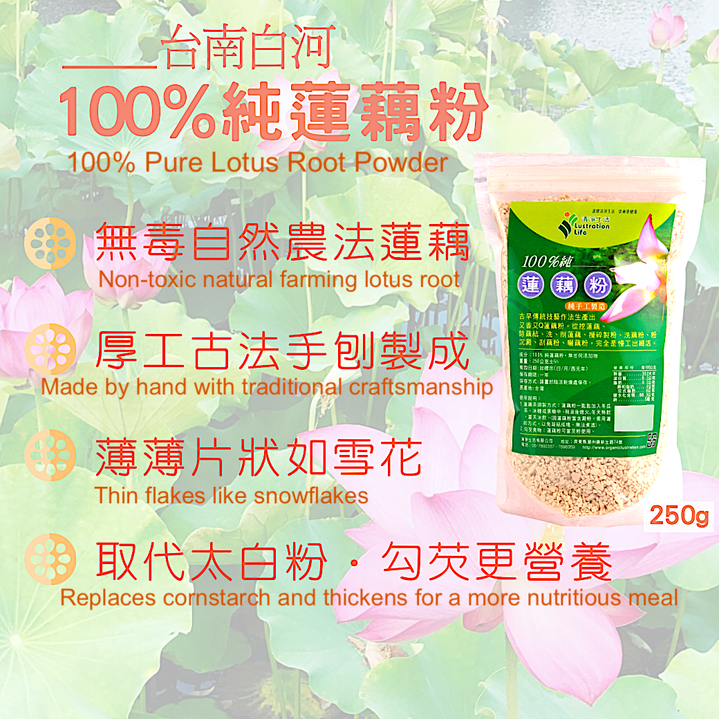 LustrationLife 100% Pure Lotus Root Powder