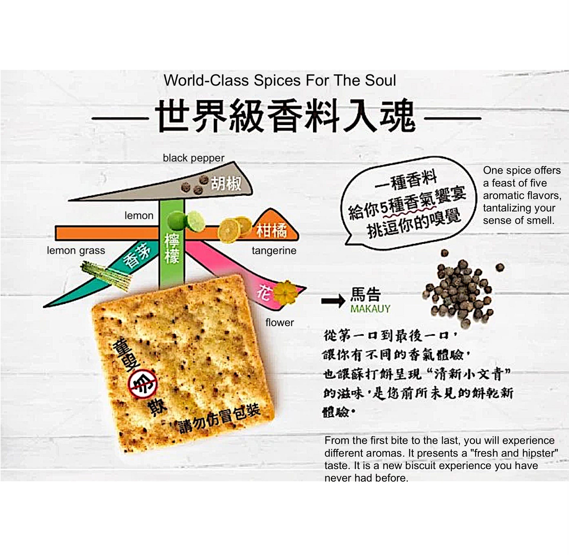 Natural's Idea Soda Cracker - Makauy, Chia