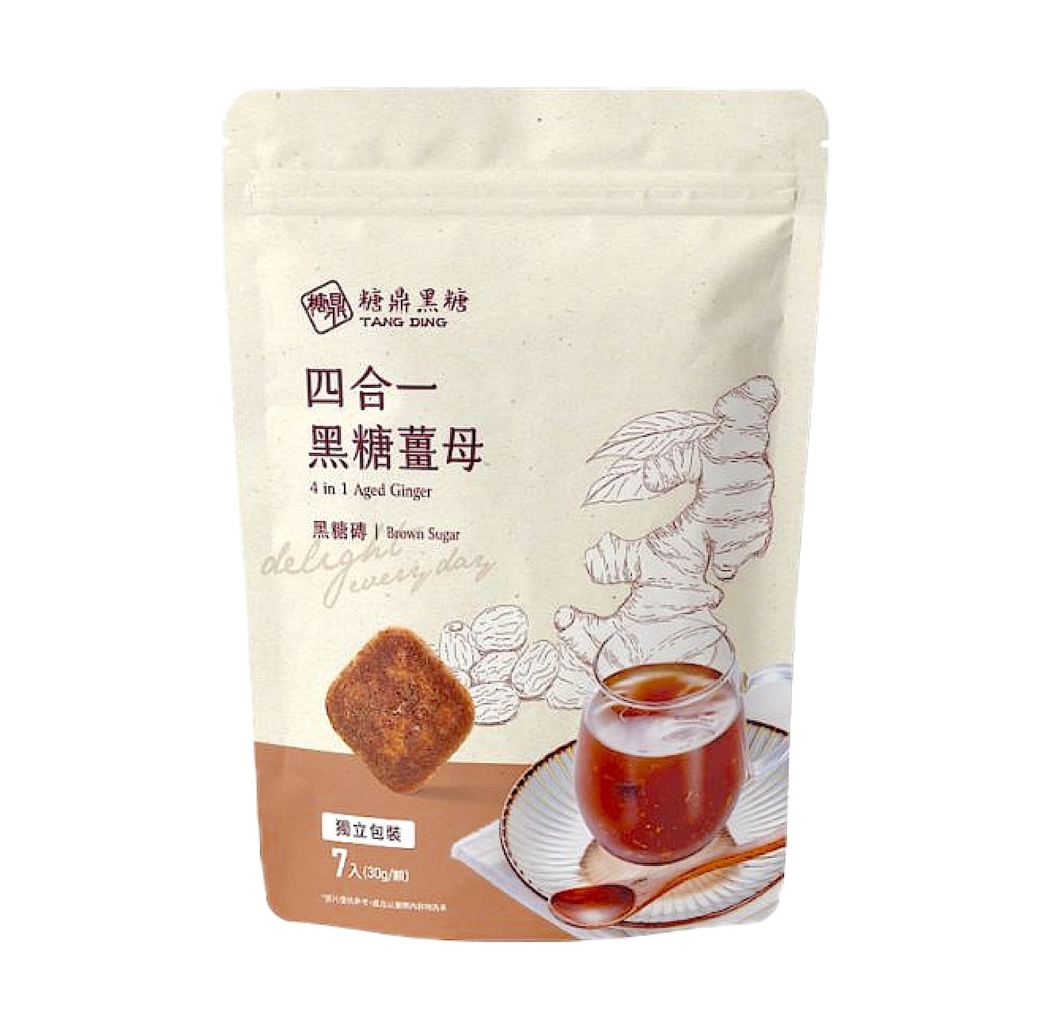糖鼎四合一黑糖薑母