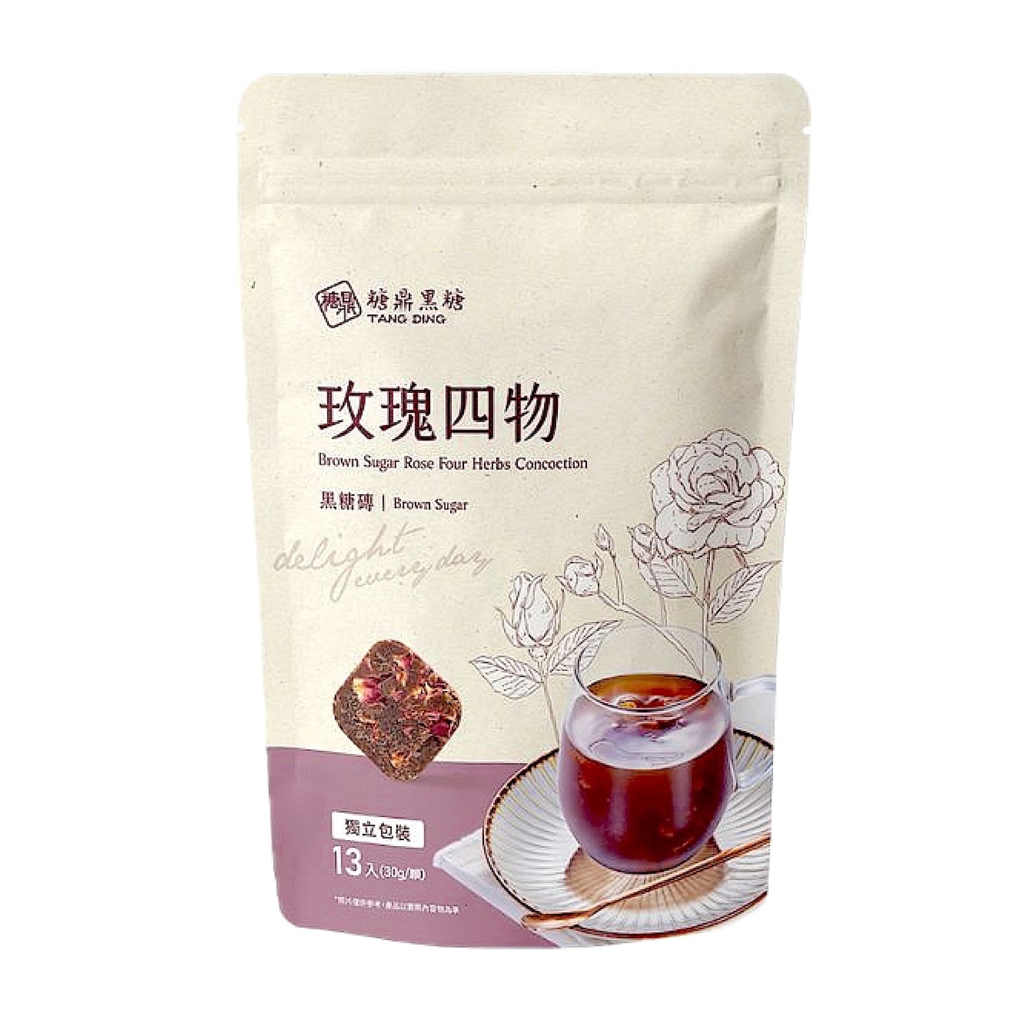 糖鼎黑糖玫瑰四物