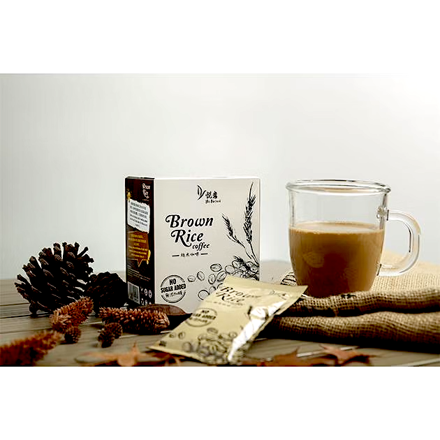 Yes Natural Brown Rice Coffee (No Sugar)