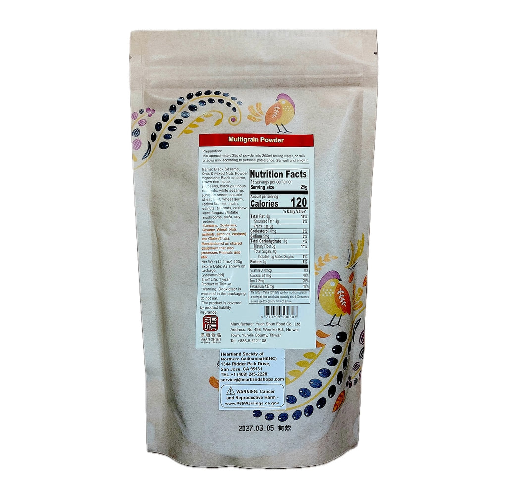 源順芝麻燕麥堅果飲(無糖)