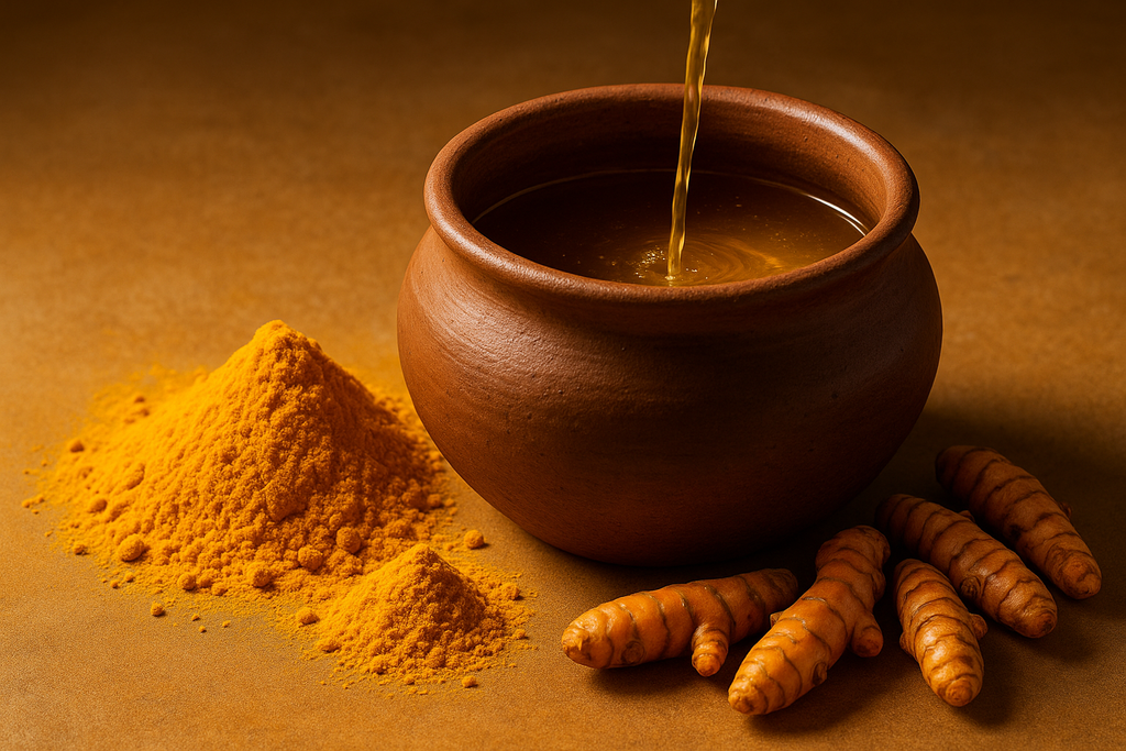 change tumeric color to be a bit more yellowish.